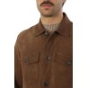 Giacca The Jackie in Suede Pecan